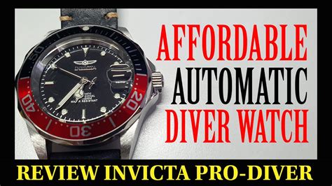 Eng Sub Review Jam Invicta Pro Diver Salah Satu Automatic Dive