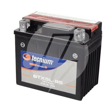 Bateria Moto YTX7A BS AGM Precio Tecnium 12V 6Ah