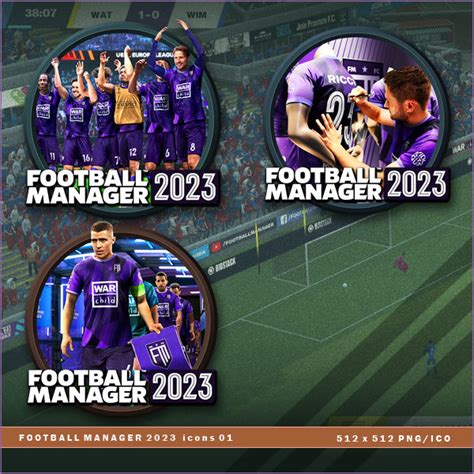 Football Manager 2023 icons by BrokenNoah on DeviantArt