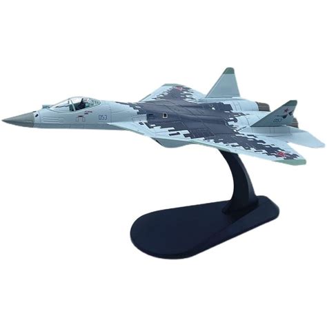 1:100 полная модель истребителя su-57 из сплава с подставкой,СУ-57 ...