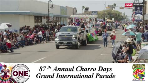 87th Annual Charro Days Grand International Parade YouTube