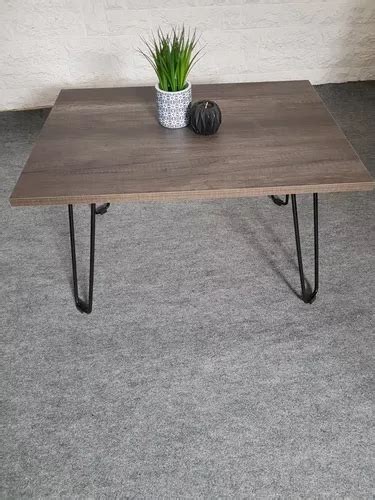 Mesa Ratona Estilo Industrial Para Living Moderna Deco En Venta En La