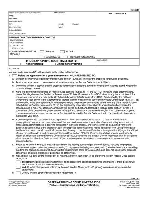 Form gc 330: Fill out & sign online | DocHub