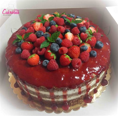 Naked Cake Dort Nah Cukrarnaeliska Cz