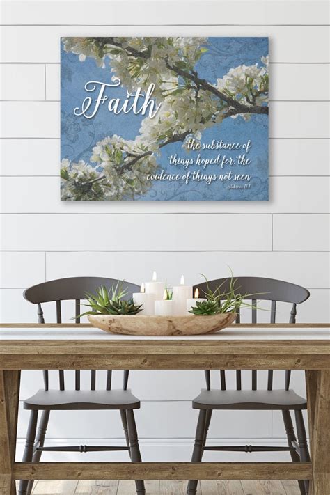 Bible Verse Canvas Art Faith Large Wall Art Christian Wall Etsy