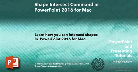 Shape Intersect Command In Powerpoint For Mac