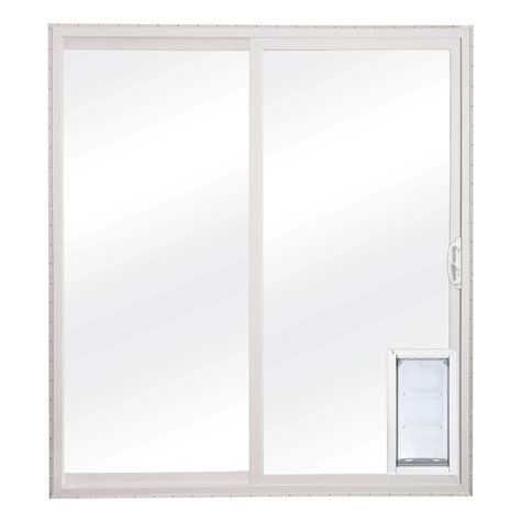 Sliding Glass Door with Built-In Pet Door - Glass Pet Doors