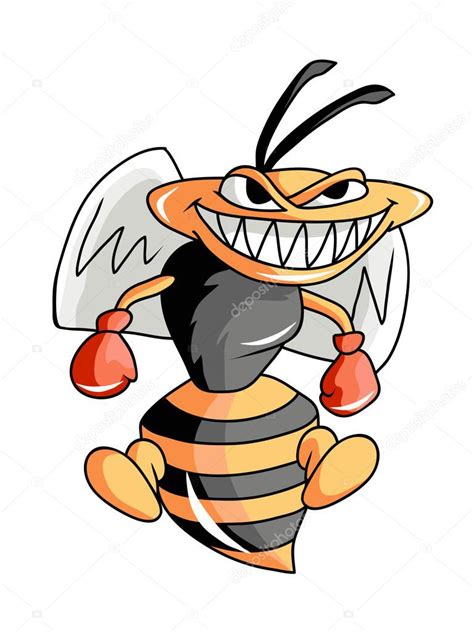 Hornet Bee Wasp Cartoon Vector Image Stock Vector Image By ©tarantul2