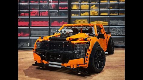 Lego Technic Ford F150 Raptor Moc Youtube