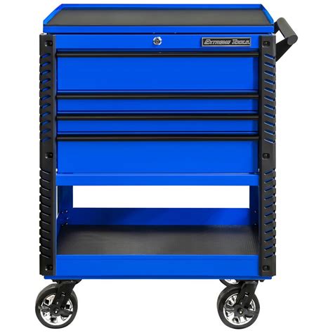 Extreme Tools Professional 33 In Deluxe 4 Drawer Tool Utility Cart