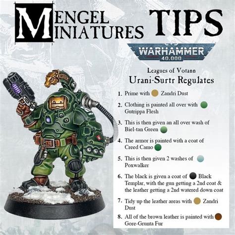 Painting Tips Painting Techniques Warhammer K Miniatures Miniature