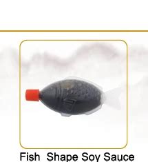 4ml Fish Shape Bottle Packing High Quality Sushi Mini Soy Sauce With