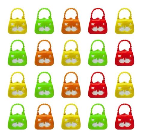 20 Mini Carteras De Plástico Souvenir Niña Cotillón Piñata MercadoLibre