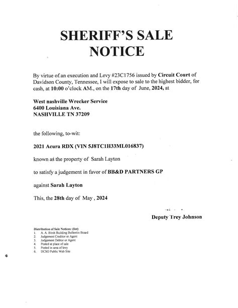 Nashville Government Active Inmate Search: CCC Facility 29