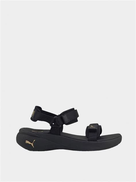 Сандалии PUMA Sporty Vola 38413201 для женщин, цвет: Чёрный - купить в ...