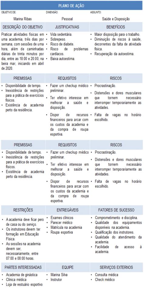 Como Construir um Plano de Ação Academia Perspectiva