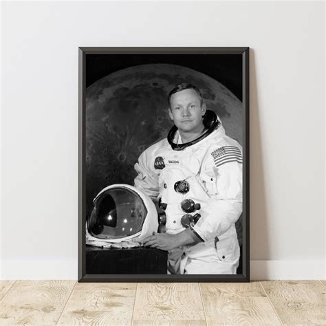 Neil Armstrong Poster, Neil Armstrong Print, Space Poster, Space Print ...