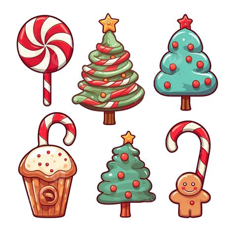 Clipart De Desenhos Animados De Natal PNG Ilustração Em Vetor Clipart