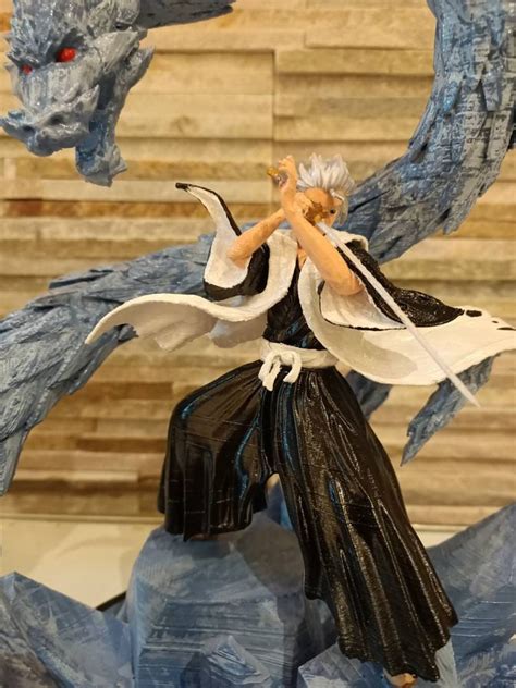 Bleach Action Figure Hitsugaya Toshiro Cm Captain Tenth Etsy