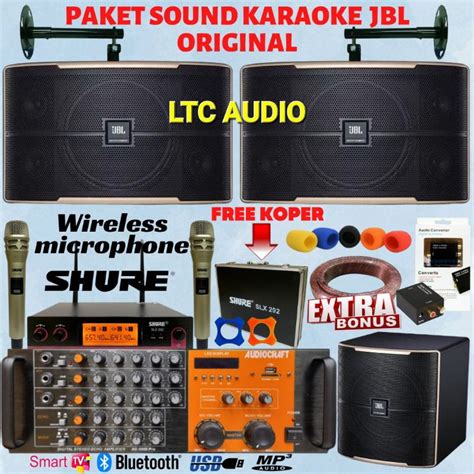 Jual Paket Sound Karaoke JBL 10 Inch Subwoofer JBL 12 Inch Original