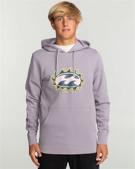 Crayon Wave Sudadera Con Capucha Para Hombre Billabong