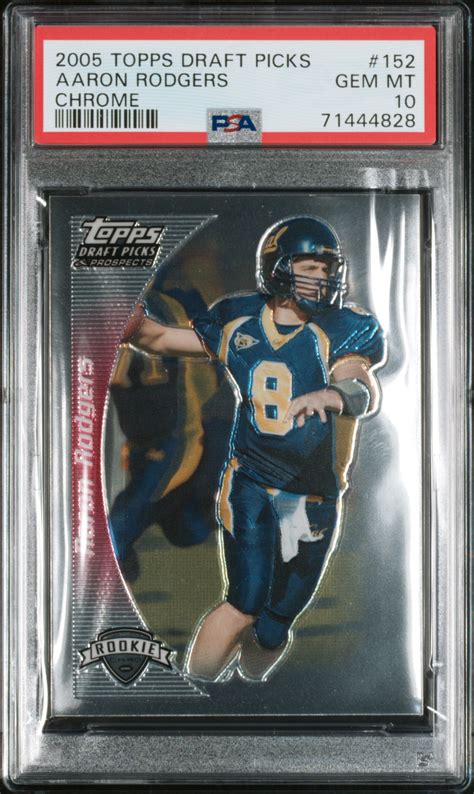 Aaron Rodgers 2005 Topps Draft Picks Prospects 152 Chrome Price