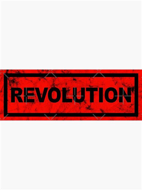 red revolution sign poster  sale  graffitijoe redbubble