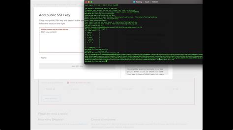 How To Create A Ssh Key And Use It To Access A Digitalocean Droplet Youtube