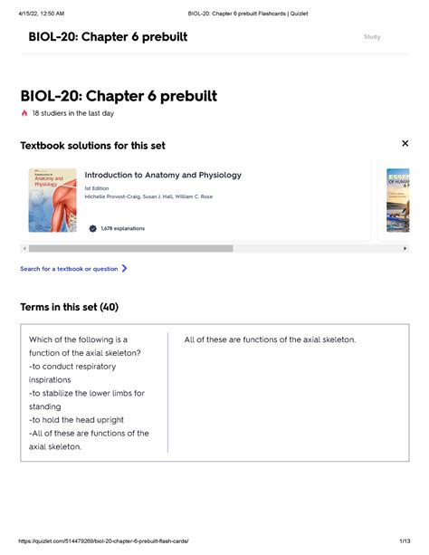 Biol 20 Chapter 6 Prebuilt Flashcards Quizlet Upgrade Biol 20