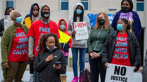 Rally Calls For A Department Of Justice Investigation Into The Kansas