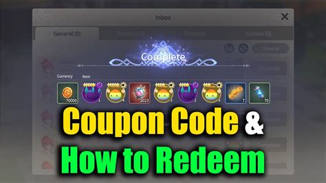 Summoners War Chronicles Coupon Code How To Redeem YouTube