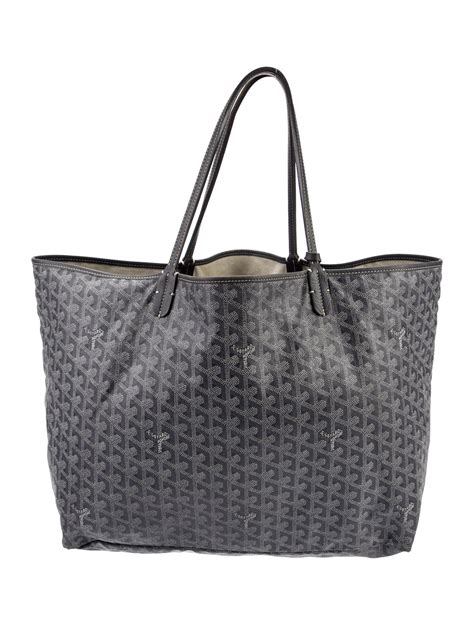 Goyard Goyardine Reversible Anjou GM W Pouch Grey Totes Handbags