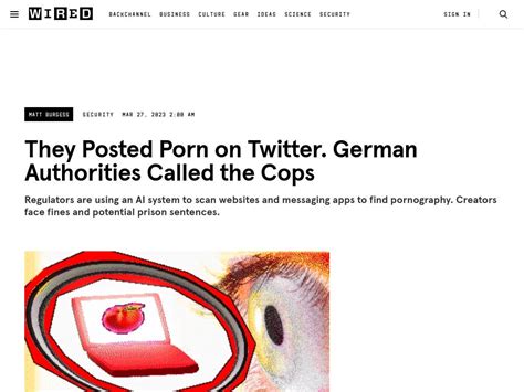 They Posted Porn On Twitter German Authorities Called The Cops R