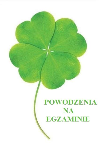 Koniczyna Powodzenia Na Egzaminie Gify I Obrazki Na Gifyagusi Pl