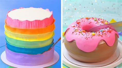 How To Make Cake Decorating Compilation Top 10 Colorful Cake