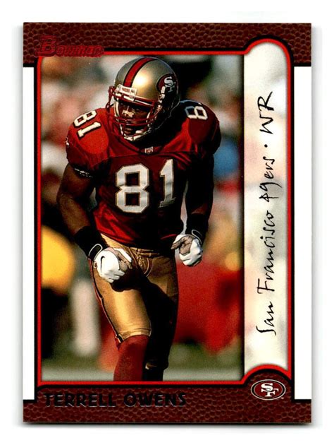 1999 Bowman 87 Terrell Owens San Francisco 49ers EBay