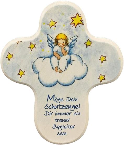 Schutzengel Kreuz M Ge Dein Schutzengel Amazon De K Che Haushalt