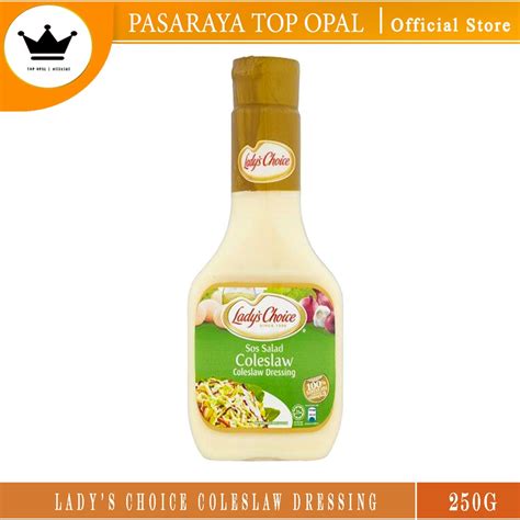 Lady S Choice Coleslaw Dressing 250ml Shopee Malaysia