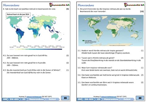 Graad Sosiale Wetenskappe Sw Geografie En Geskiedenis Kwartaal