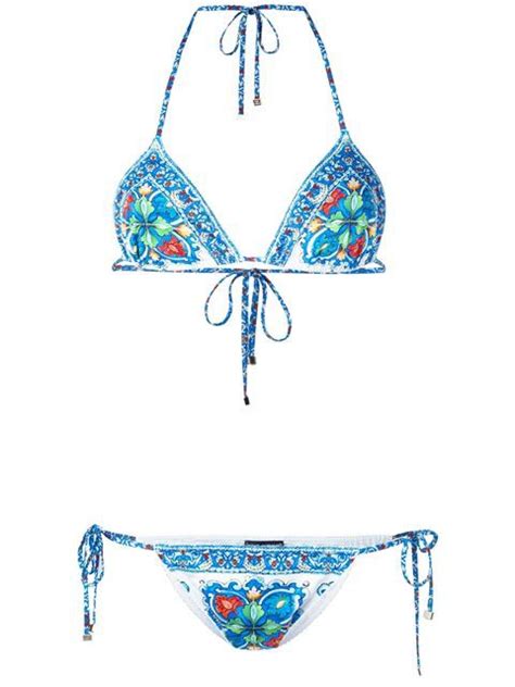 Arriba 45 Imagen Dolce Gabbana Majolica Bikini Abzlocal Mx