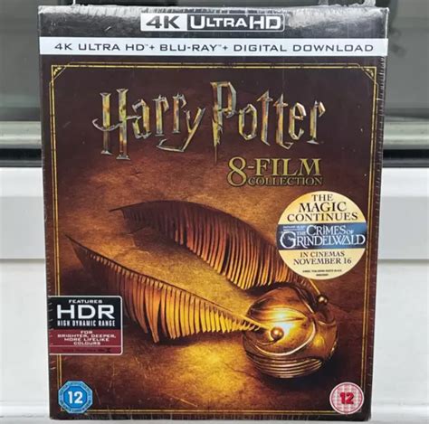 Harry Potter The Complete Film Collection K Uhd Blue Ray Factory