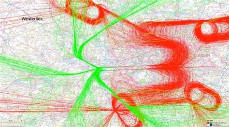 Heathrow Expansion Plans Map Of Affected Areas With Flight Paths As