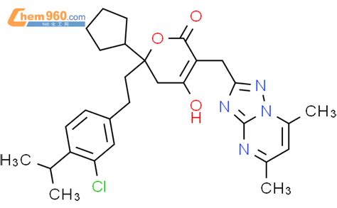 749931 86 0 2H Pyran 2 One 6 2 3 Chloro 4 1 Methylethyl Phenyl Ethyl