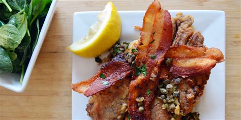 Shad Roe with Bacon & Capers - Andrew Zimmern