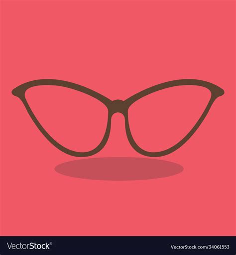 Mustache glasses black 27 Royalty Free Vector Image