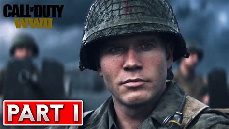 Call Of Duty Ww2 Gameplay Walkthrough Campaign Part 1 D Day Full