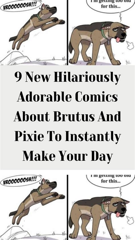 9 New Hilariously Adorable Comics About Brutus And Pixie To Instantly