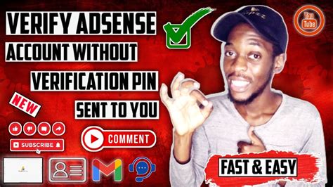 How To Verify Adsense Account Without Pin Manual Verification