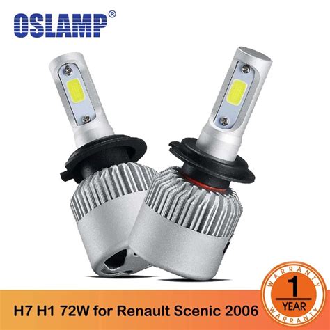 Oslamp Led Headlights Bulbs H Low Beam H High Beam Cob W Lm