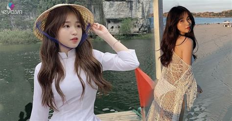 Khoe vòng căng đầy trên biển hot girl Việt có mái tóc bồng bềnh bất ngờ lên báo Trung